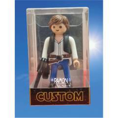 Playmobil Personnalisé Han Solo Version .2 (Star Wars IV) REF-0123 Bis Playmobil Personnalisé Han Solo Version .2 (Star Wars IV) REF-0123 Bis